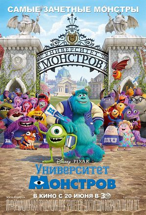 Университет монстров / Корпорация монстров 2 (2013) мультфильм